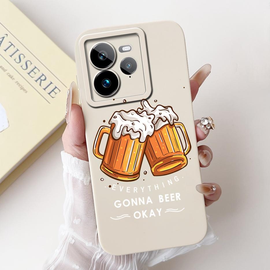For Realme GT7 Pro 5G Case RMX5010 Cute Fashion Cartoon Cover Soft TPU Phone Case For Realme GT 7 GT7 T GT7T 5G Back Cover Coque