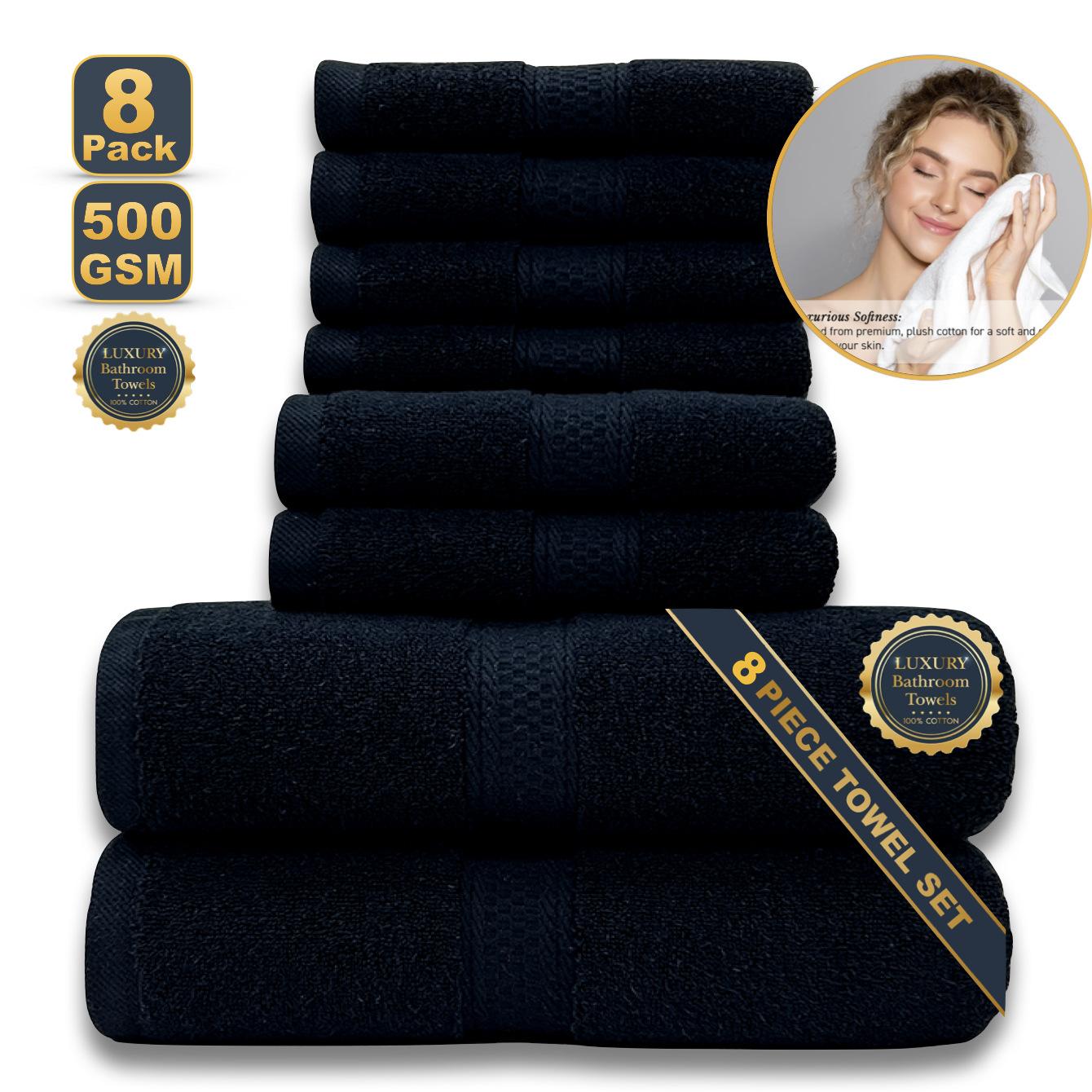 Set Of Towels Bath Towels  Soft And Absorbent For Home Use