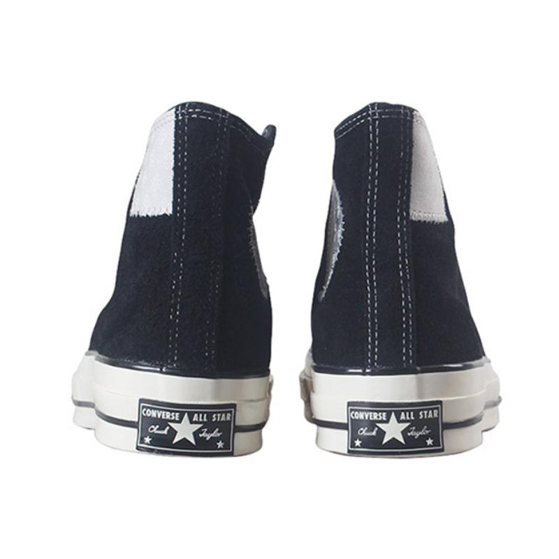 Converse 1970s Chuck Taylor Stylish & Versatile High-Top Espadrilles Unisex Black