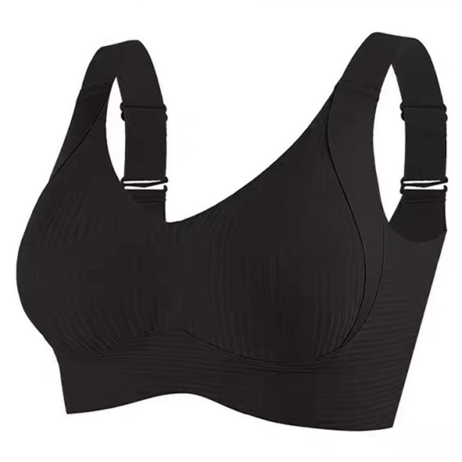 Plus Size Shaping Breathable Wireless Bra For Large Bust Women Anti Sagging