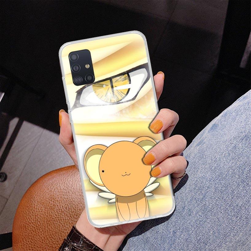 Cardcaptor Sakura Cute Magical Girl Phone Case For Samsung Galaxy A52 A32 A22 A12 A51 A31 A50S A30S A20S A10S Note 20 Ultra 10 P