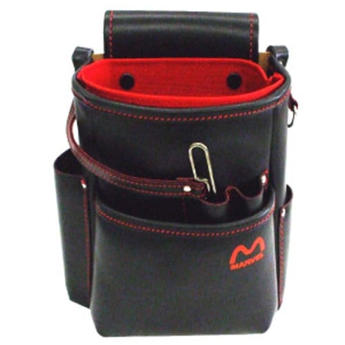 Marvel Waist Gear Electrician's Pocket, High Quality Type, Red, MDP-210HR