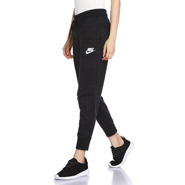 Nike Casual Tapered Breathable Sport Knit Pants Men Bottoms Black 837463-010