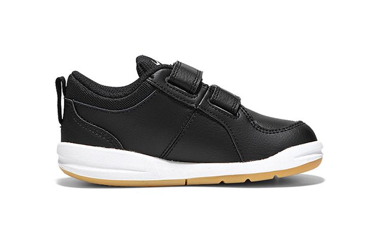Nike Pico 4 Abrasion Resistant Low top Toddler Shoes Black White Infant And Toddler 454501-023