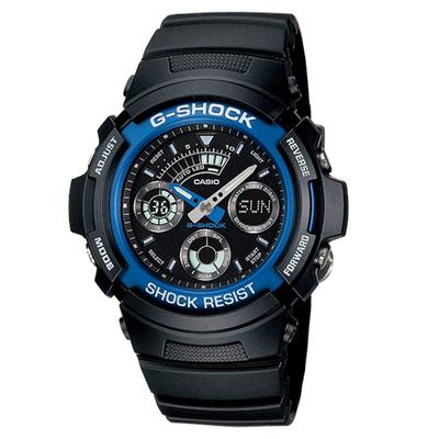 [Casio] Orologio AW-591-2AJF Uomo Nero