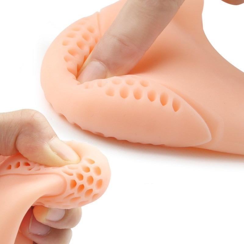 Breathable Ballet Dance Toe Pads Soft Gel Toe Cover Pointe Shoes High Heel Toe Caps for Women Girls