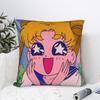 Sailor Moon Kawaii Meme Pillow Case Design Pillow Cover Novelty Pillowcases For Couch Sofa Bedroom