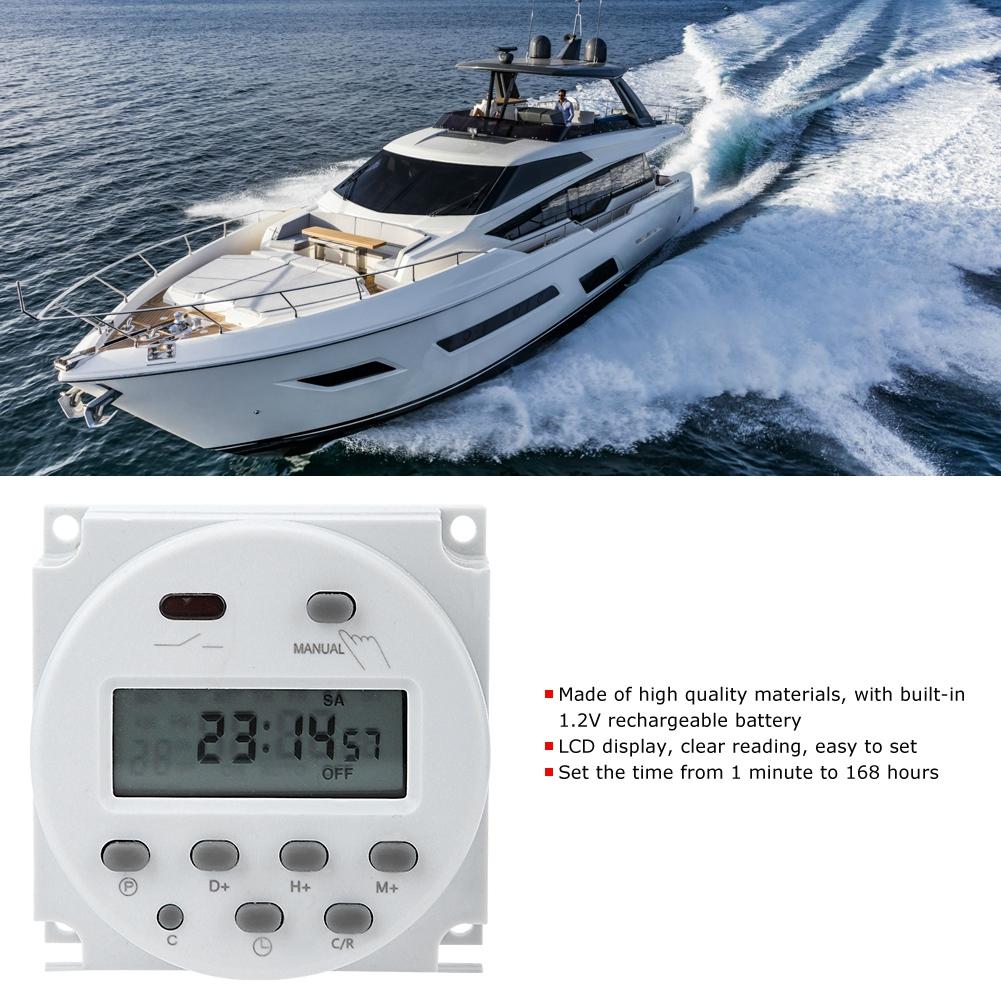 AC220-240V 16 Switches Digital LCD Power Timer Programmable Time Switch Relay