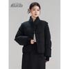 Women's Winter Short Down Jacket with Detachable Sleeves