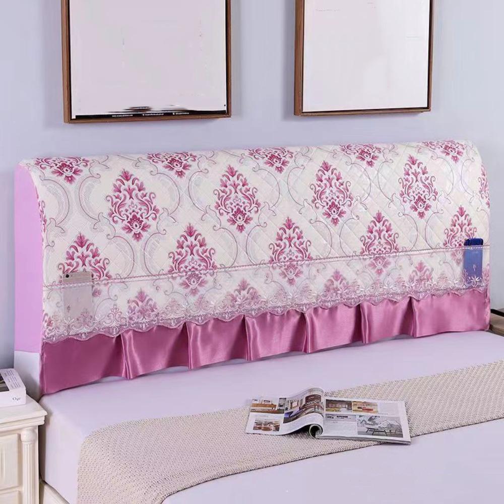 Lace Design Bedhead Cover Decorative Bedside Protector Backrest Cover  Home Protection