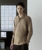 Santamillanopollokeulleob Smpc Cotton Blended Polo Shirt Beige