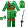 NINJA cosplay costume Jumpsuit Set Halloween Christmas Advanced Latest Ninja Cosplay Costume Party