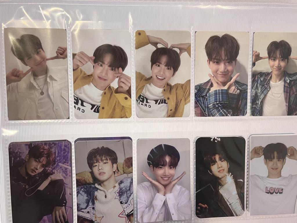 [USED] TREASURE Junkyu Trading Card Album Set Initial Fan Club Bonus Newsletter