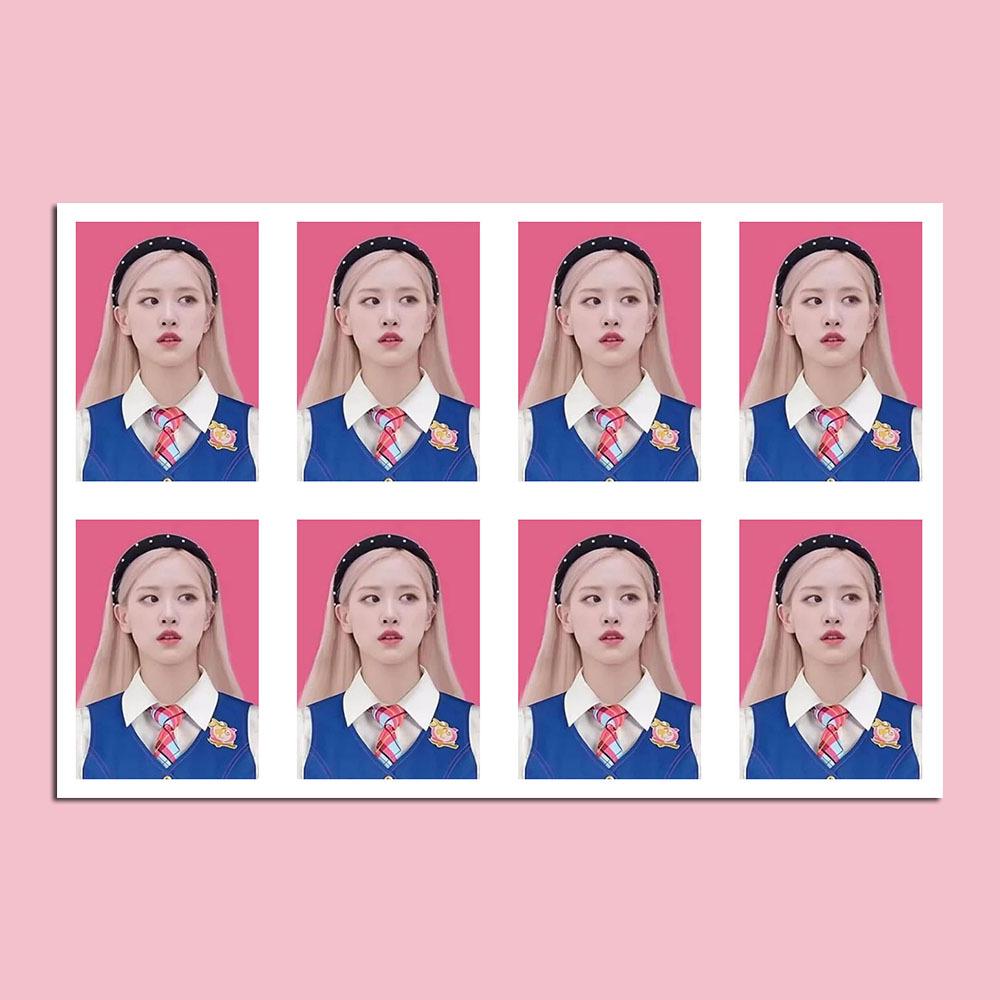 **Pink Princess Passport & ID Photo Collection** ярко-розовый