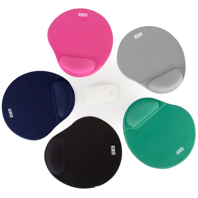 Memory Foam Mouse Pad with Silicone Wrist Support - Available In Large, Medium, and Small Sizes