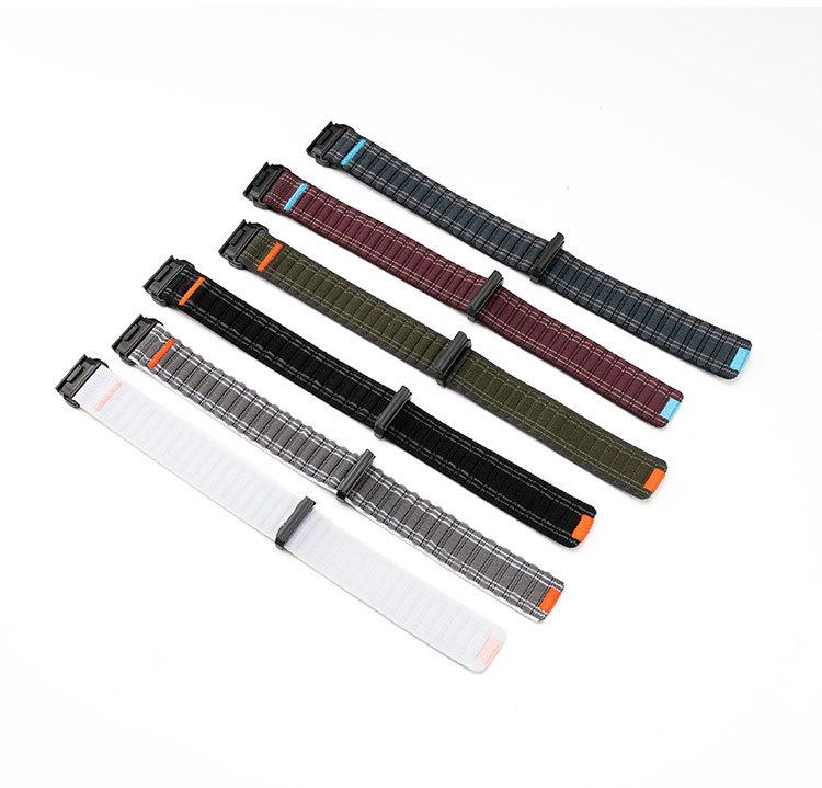 Fenix8 Watch Band For Garmin Fenix 8 51mm E 47mm 7 7X/Epix Pro/6 6X 5X Plus/Enduro 3 QuickFit 26/22mm Sport Nylon Strap Bracelet