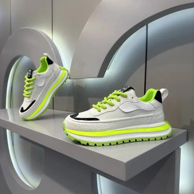 Mens Vulcanized Shoes Platform Sport Running Sneakers High Quality Non-slip Wear-resistant Hiking Shoe Male Leisure Shoe