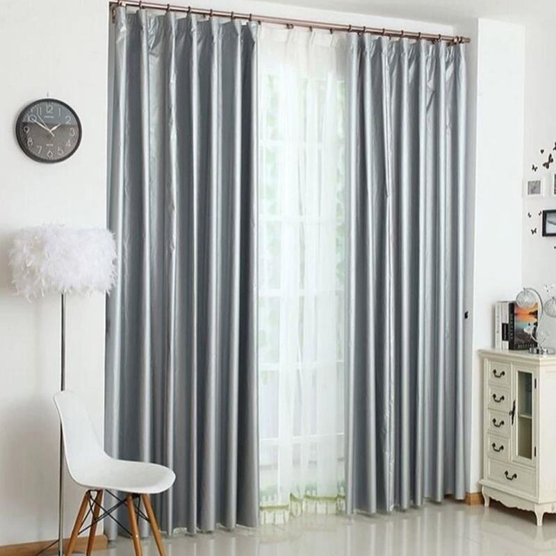 100% Blackout Window Curtain Bedroom Privacy Drapes Home Sunshade Cloth Anti-UV Window Curtains Livingroom Window Cover