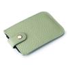 with Snap Card Holders Clutch Solid Color Clutch Bag Ins Short Wallet  Outdoor