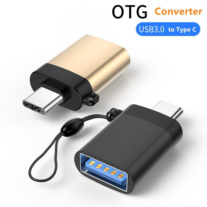 Blueendless Min USB To Type C Hub ადაპტერი USB C Otg ტიპის C კონვერტორი Macbook Pro-სთვის და ლეპტოპისთვის