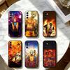 Game B-Borderlands P-Psycho Gift Phone Case For Samsung Galaxy A73,A72,A71,A70,A53,A52,A51,Soft Silicone Black Cover