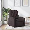 VidaXL Recliner, Relaxation Chair with Cup Holders, Seat with Backrest and Armrests Living Room, 372484