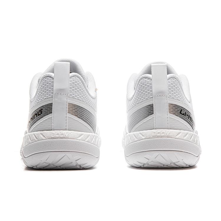 Li Ning Abrasion Resistant Breathable Low top Training Shoes Men's Standard White APPV009-1