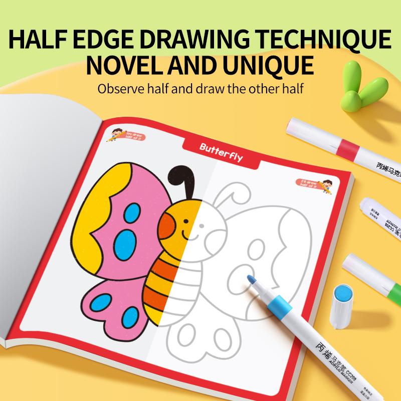 Children's Drawing & Coloring Books Fit For Learning-Focused Activities Ages 3-12 Early Learning Classroom Supplies Birthday or Back-To-