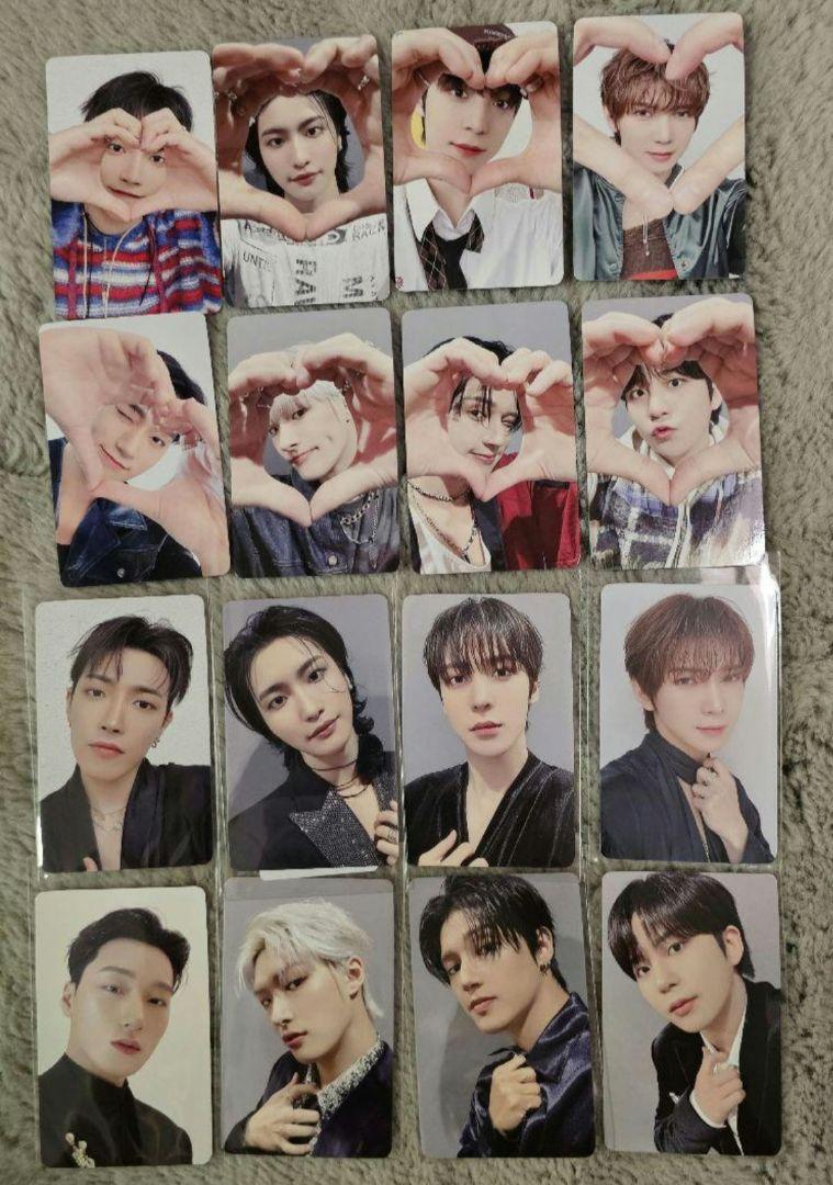 

[USED] FC limited ATEEZ Birthday 8 types bonus trading cards 16 pieces