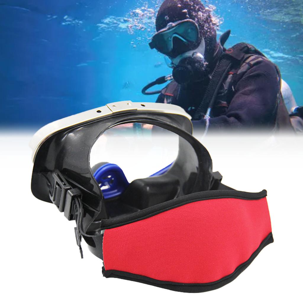 Tauch-Klettarmband-Abdeckung Doppellagiges Neopren Tauch-Haarschutz-Wickel für Wassersport