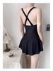 Women's 2025 High-End Slimming Skirt-Style Two-Piece Swimsuit
