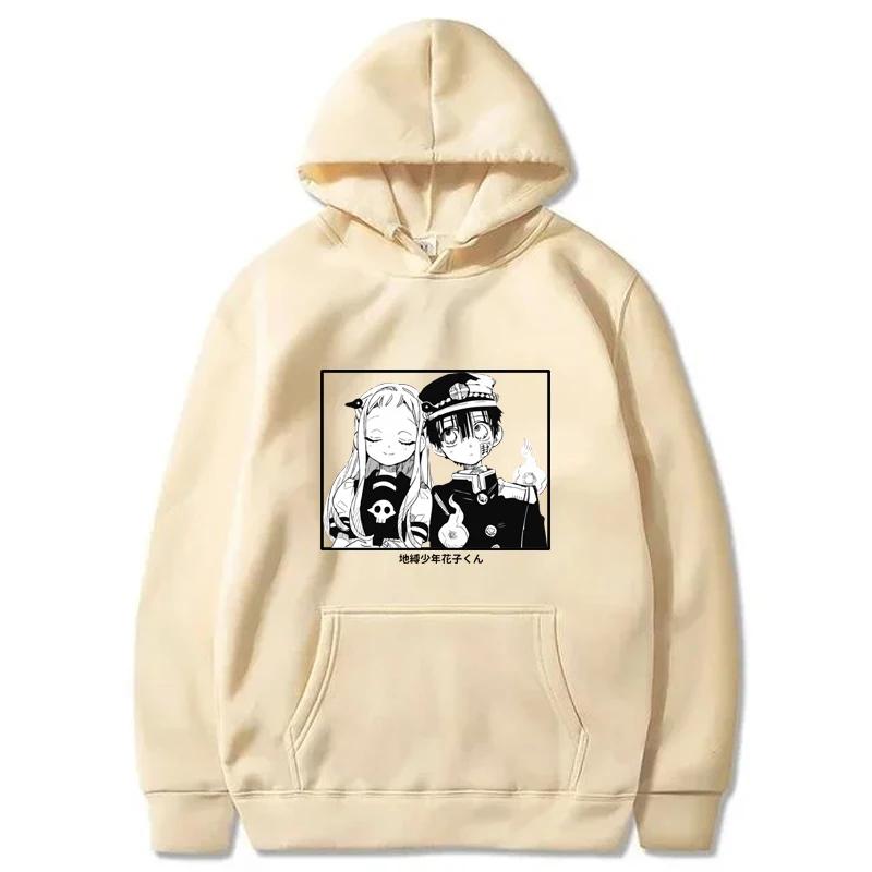 Anime Printed Hoodie Men Women Casual Fashion Autumn Winter Harajuku Oversiazed Long Sleeve O-Neck Fleece Pullover Sweatshirts