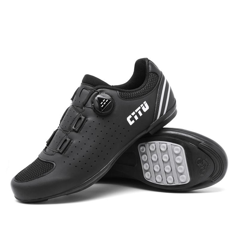 

Новые разблокированные велотуфли весна и лето сетка мужские и женские шоссейные велотуфли с замком горный велосипед жесткая подошва замок педали комплект 47