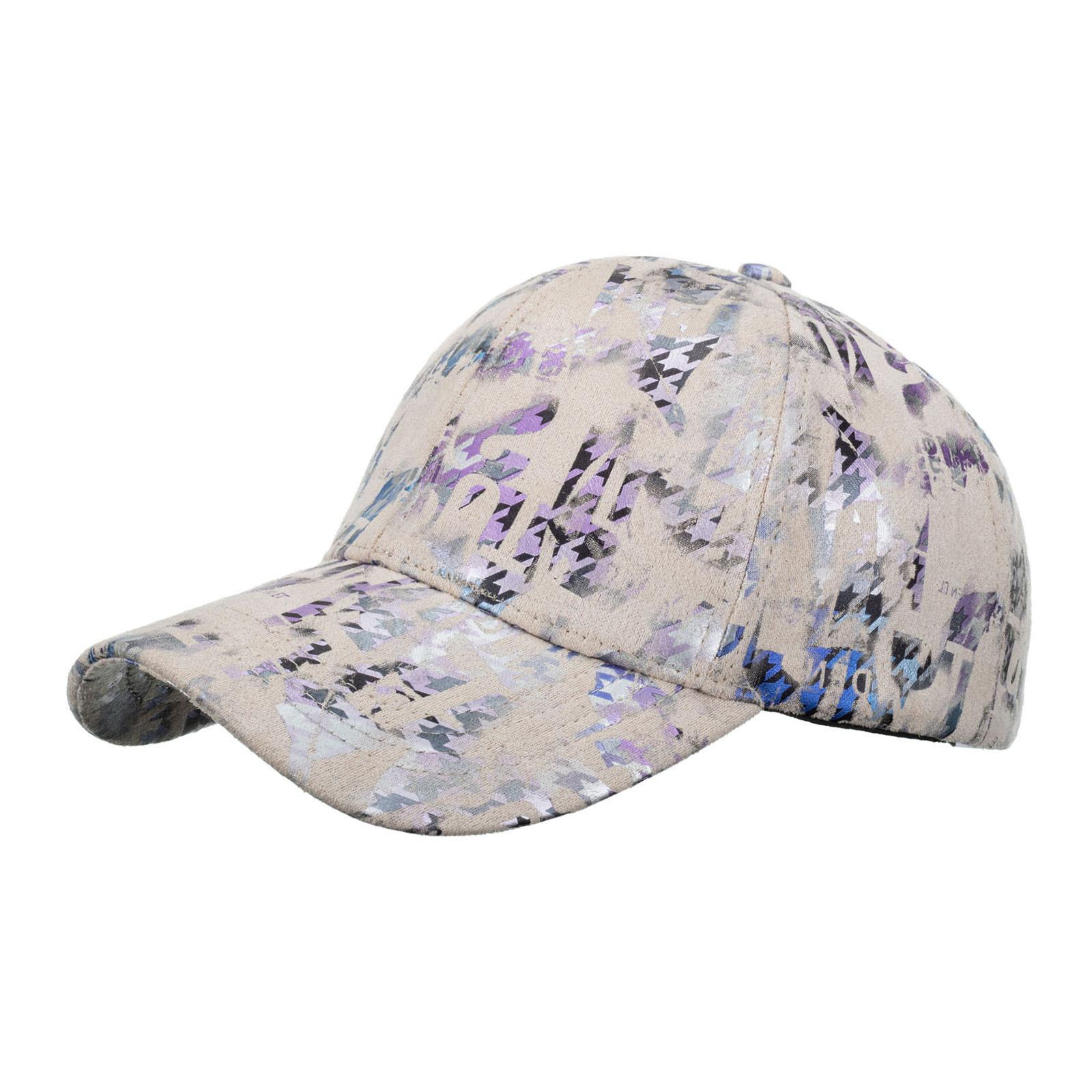 

Autumn and winter new laser fantasy baseball cap cap бежевий