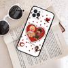 Cute M-Monchhichi Phone Case For IPhone 16 15 14 13 12 11 17 Pro Max Simplicity Back TPU Soft Case