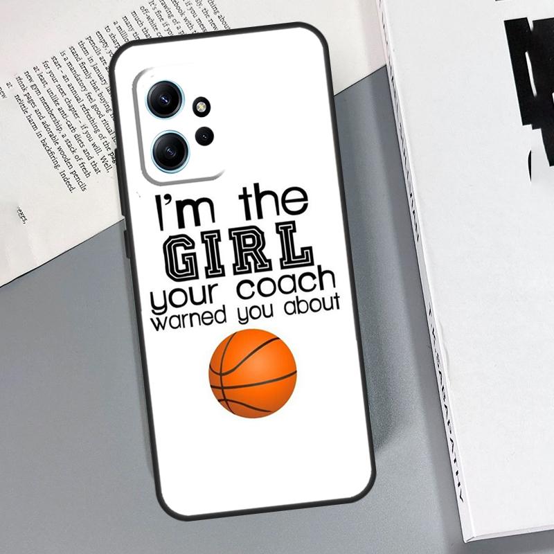 Basketball Heart Beat Case For Xiaomi Redmi Note 12 11 10 8 9 Pro Note 12S 11S 10S 9S Redmi 12 9C 10C 12C Coque