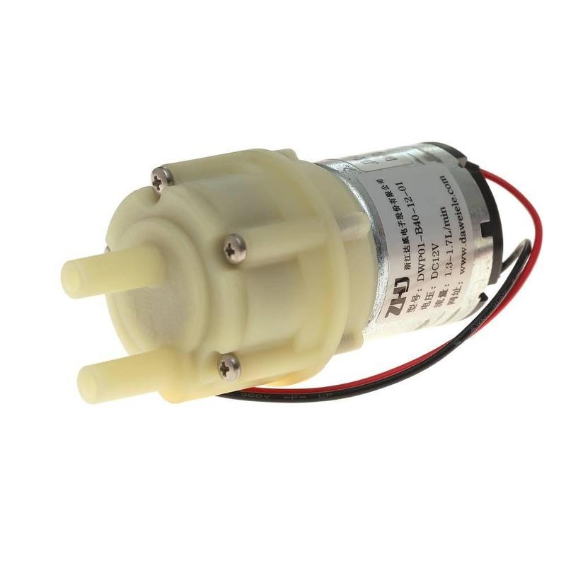 DC6-12V 528 Small Diaphragm Water Pump High Flow Rate 1.3L/min-1.7L/min - Compact Pump for Efficient Water Transfer