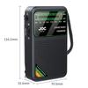 Langlebiges Wiederaufladbares FM AM SW Radio Mini Eingebauter Lautsprecher Taschenradio Typ-C Vollbandradio für Senioren Zuhause Spazierengehen