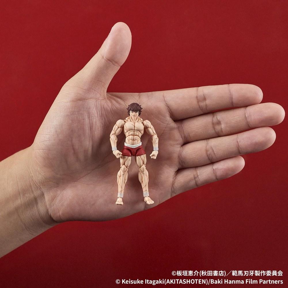 DIG Hanma Baki Figure 70mm PVC Painted Complete Non-Scale