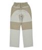 Ialeseuko Detach Double Knee Nylon Pants_Beige