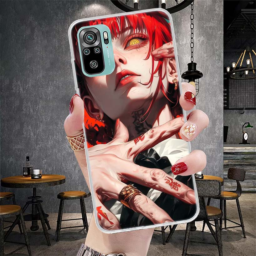 C-Chainsaw Mans Makima Soft Phone Case For Xiaomi Redmi Note 15 14 14S 13 12 Pro Plus 12S 11 11S 11E 10 10S 11T 5G Fundas Coque