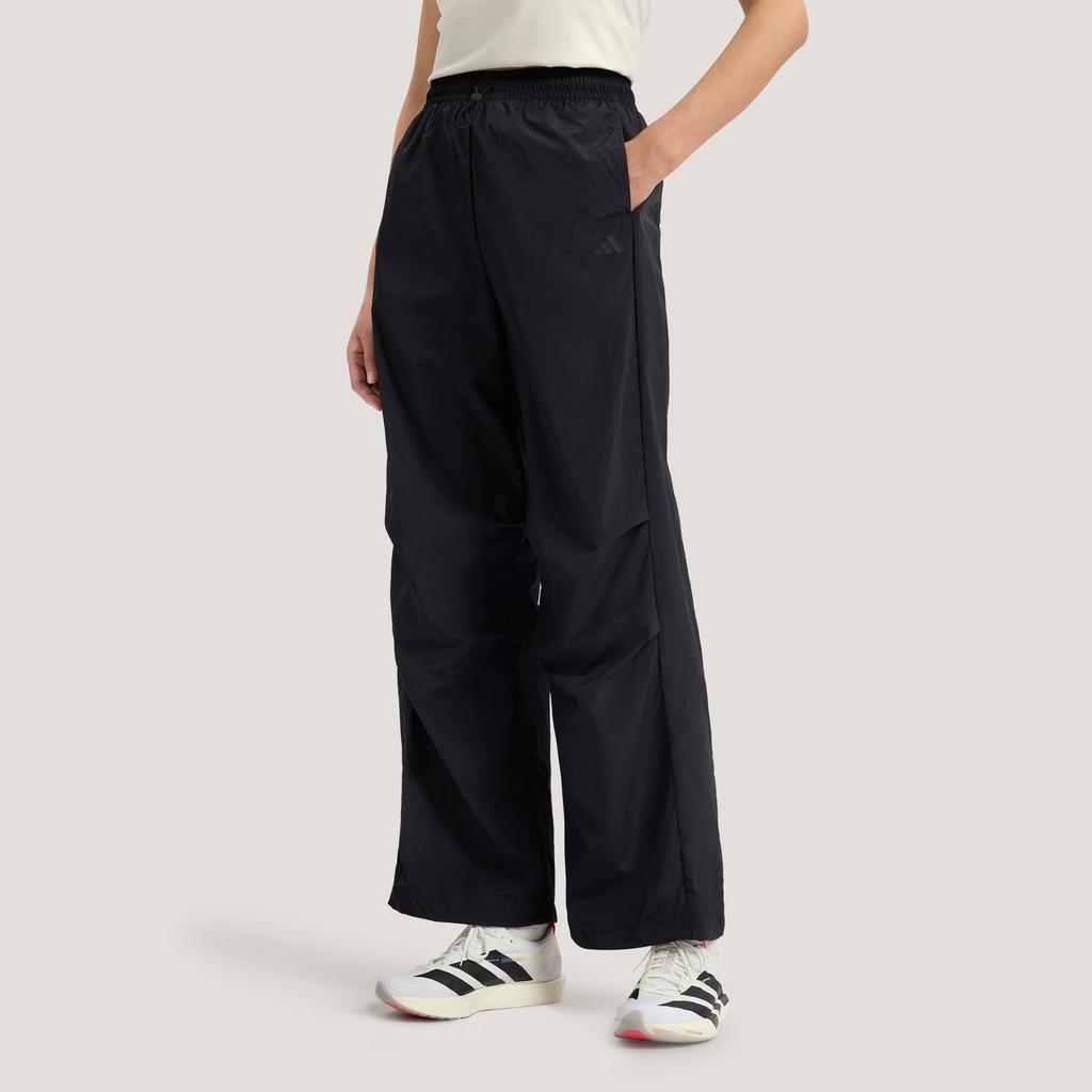 Adidas Parachute Loose Fit Solid Color Casual Pants Women bottoms KS5319