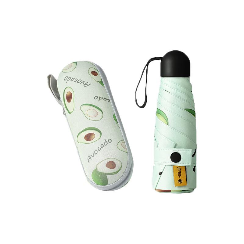 Tri-polar Five-Fold Pocket Fruit Capsule Umbrella