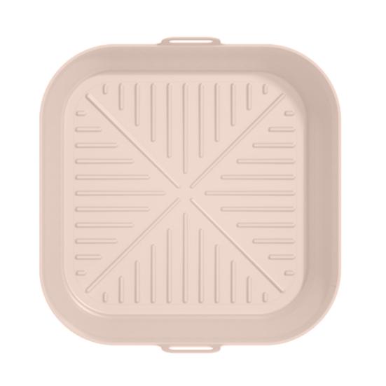 Silicone Air Fryer Liner Round Square Foldable Mat for Baking Food-Grade Basket Non-Stick Heat Resistant Air Fryer Accessories
