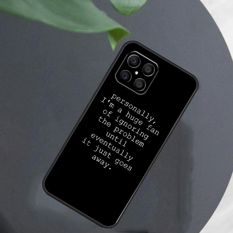 Teen Wolf Citaten Voor Honor Magic 5 6 7 8 Pro Hoesje Voor Honor 400 200 50 70 Lite X8c X8b X9a X9b X9c X9d Win RT