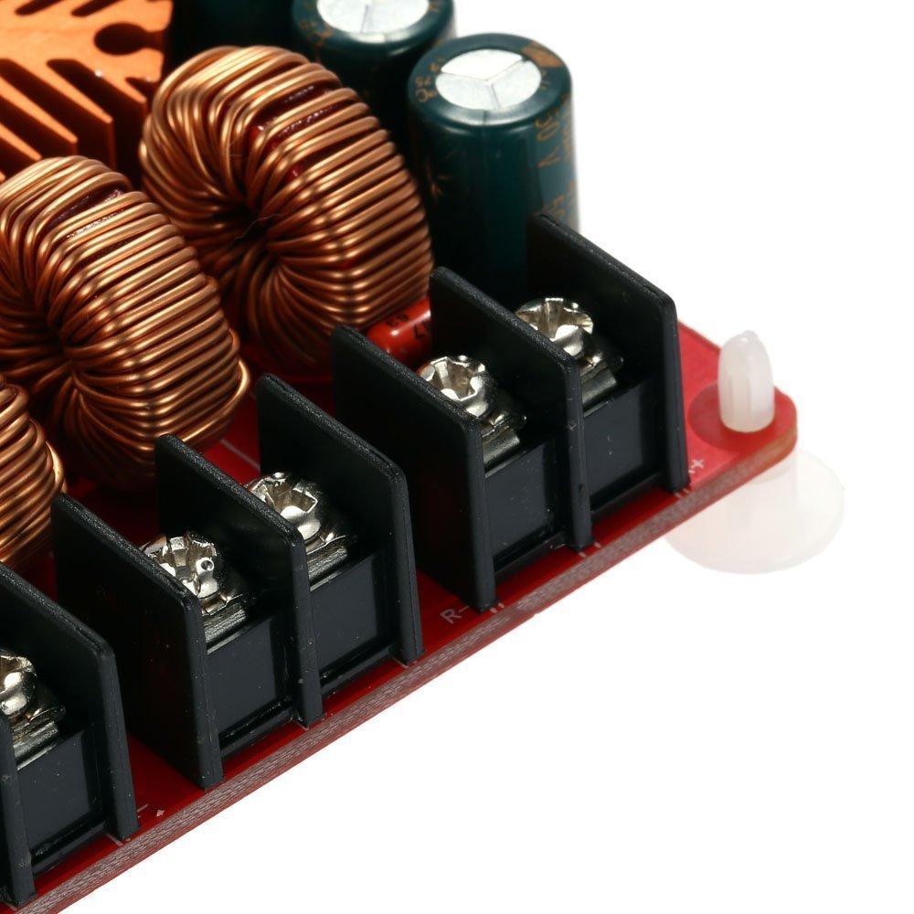 WINGONEER TDA7498E 2x160W Dual Channel Audio Amplifier Support BTL Mode 1X220W Single DC 24V Digital Stereo Power Amplifier Module for Car Computer