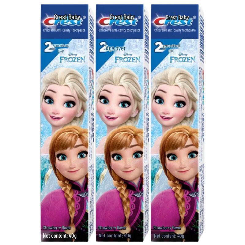 Crest Kids Frozen Anti-Cavity Toothpaste 3-Pack