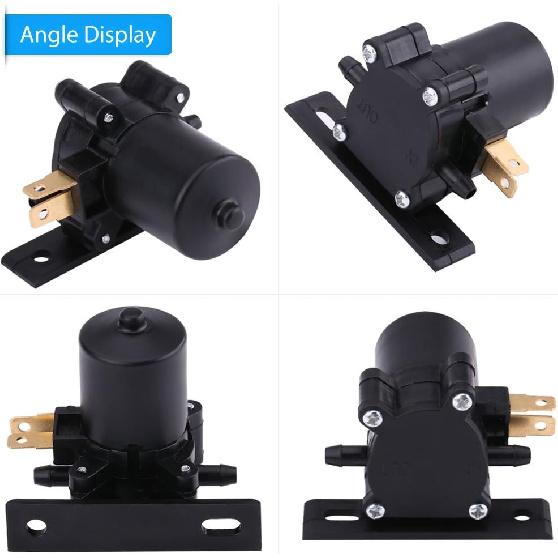 Windshield Washer Pump Windscreen Universal Wiper Water Wash Pump Window Washing Cleaning 12V for Car Van Bus Truck SI-A0050 5056167409151