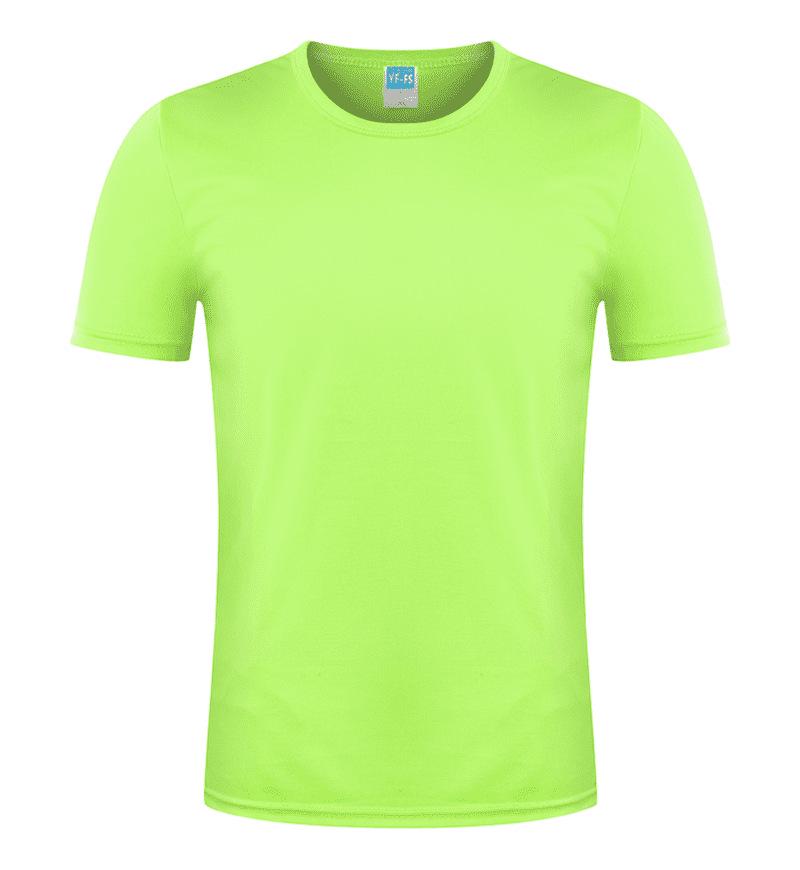 Custom Logo Quick-Dry Round Neck T-Shirt for Marathon, Sports, and Team Uniforms
