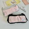 Sweet Korean Pink Color Pencil Case for Girl Creative Design Simplicity Stationery Bag Large Capacity Pen Bag Student Supplies